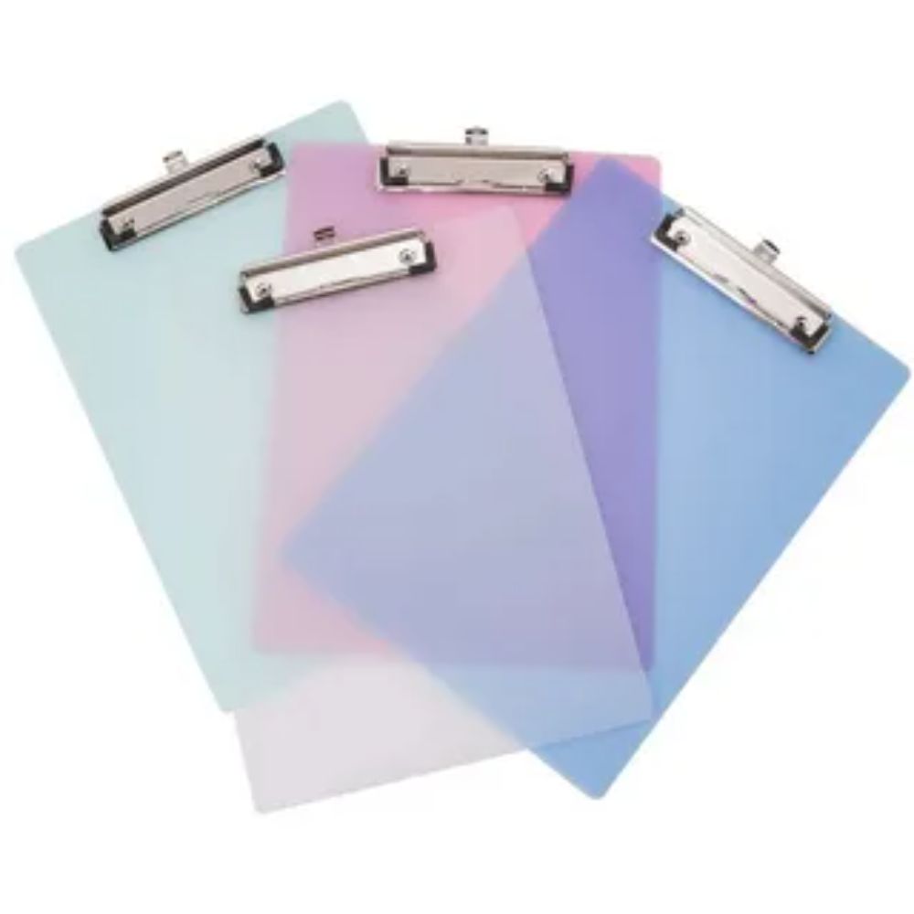 Sleek Acrylic & Transparent Plastic Clipboards