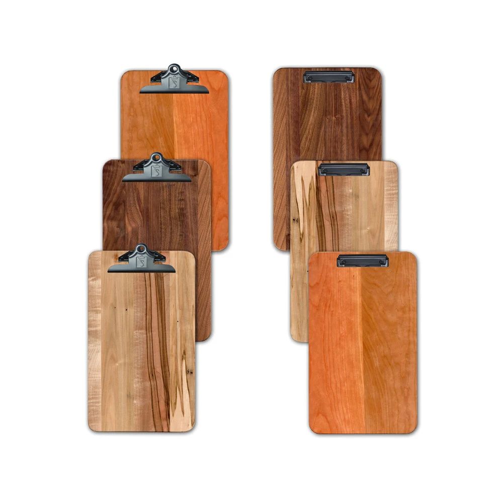 Traditional Wooden & Hardboard Clipboards